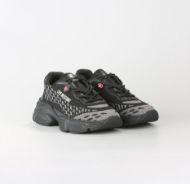 Снимка на LOVE MOSCHINO ДАМСКИ СПОРТНИ ОБУВКИ STARDUST MESH BLACK 2