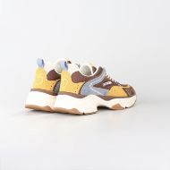 Снимка на LOVE MOSCHINO ДАМСКИ СПОРТНИ ОБУВКИ STARDUST SUEDE MESH BROWN 3