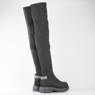 Снимка на LOVE MOSCHINO ДАМСКИ ВИСОКИ БОТУШИ NEW CITY LOVE BLACK 3