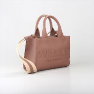 Picture of LOVE MOSCHINO WOMEN'S SHOPPING BAG SIGNATURE LOVE TAN 2