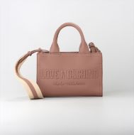 Picture of LOVE MOSCHINO WOMEN'S SHOPPING BAG SIGNATURE LOVE TAN 1