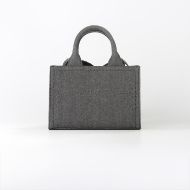 Picture of LOVE MOSCHINO WOMEN'S SHOPPING BAG SIGNATURE LOVE DENIM BLACK 3