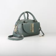 Picture of LOVE MOSCHINO WOMEN'S BAULETTO BAG PINNED LOVE GREEN 2