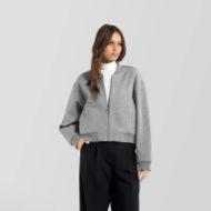 Снимка на GAS ДАМСКИ СУИТШЪРТ MELANIE BOMBER F.ZIP 2923 SOFT GREY MEL. 1