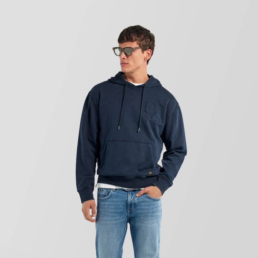 Picture of GAS MEN'S DEAN HOOD 84 4706 BARITONE BLUE