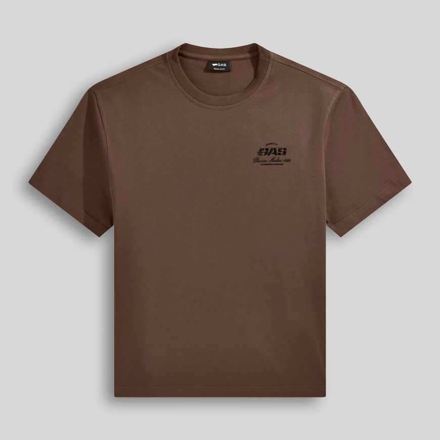 Снимка на GAS МЪЖКА БЛУЗА DHARIS M/C"DENIM" 4877 CHESTNUT BROWN