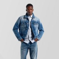 Снимка на GAS МЪЖКО ЯКЕ TAR JACKET 78MM STONE WASH MEDIUM BLUE WITH DESTROYED&REPAIR 1