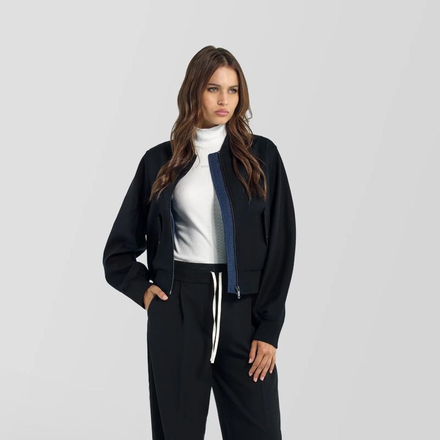 Picture of GAS WOMEN'S GEMMA JACKET 0200 BLACK