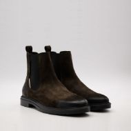 Picture of REPLAY MEN'S WARKER CHELSEA BOOTS SUEDE DARK BROWN 2