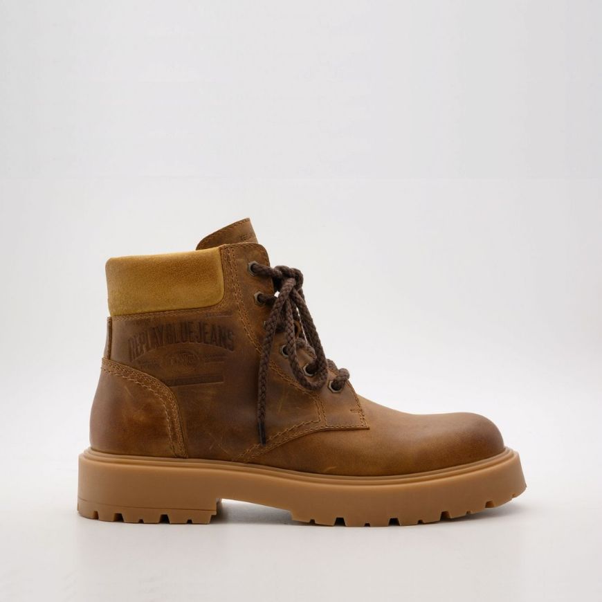 Picture of REPLAY MEN'S CHAOS MOUNTAIN BOOTS YELLOW