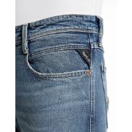 Снимка на REPLAY МЪЖКИ ДЕНИМ ANBASS SLIM-FIT RED CAST COMFORT DENIM JEANS MEDIUM BLUE 7