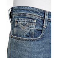 Снимка на REPLAY МЪЖКИ ДЕНИМ ANBASS SLIM-FIT RED CAST COMFORT DENIM JEANS MEDIUM BLUE 5
