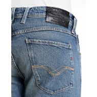 Снимка на REPLAY МЪЖКИ ДЕНИМ ANBASS SLIM-FIT RED CAST COMFORT DENIM JEANS MEDIUM BLUE 8