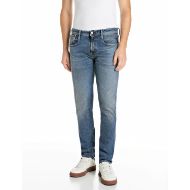 Снимка на REPLAY МЪЖКИ ДЕНИМ ANBASS SLIM-FIT RED CAST COMFORT DENIM JEANS MEDIUM BLUE 1