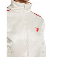 Снимка на REPLAY ДАМСКИ СУИТШЪРТ CROPPED POLY/COTTON SHINY ZIPPED SWEATSHIRT EGGNOG 3