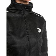 Снимка на REPLAY ДАМСКИ СУИТШЪРТ CROPPED POLY/COTTON SHINY ZIPPED SWEATSHIRT BLACK 3