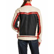 Снимка на REPLAY ДАМСКО ЯКЕ MIXED LAMBSKIN LEATHER & NYLON BIKER JACKET EGGNOG 2