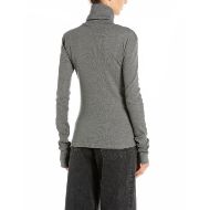 Снимка на REPLAY ДАМСКИ ТОП TURTLENECK LONG-SLEEVED RIB TOP DARK GREY MELANGE 2