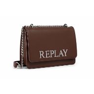Снимка на REPLAY ДАМСКА ЧАНТА CROSSBODY BAG WITH LOGO DARK BROWN 2