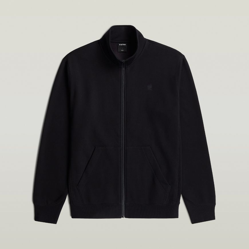 Снимка на G-STAR МЪЖКИ СУИТШЪРТ PREMIUM CORE TRACK JACKET SWEATER DK BLACK
