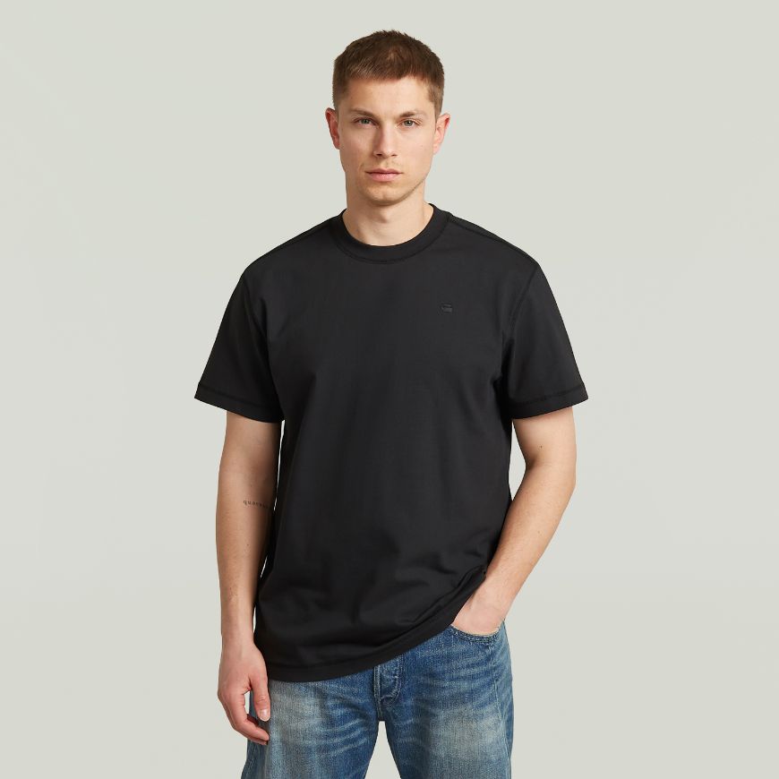 Picture of G-STAR MEN'S UNIT T-SHIRT DK BLACK