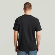 Picture of G-STAR MEN'S UNIT T-SHIRT DK BLACK 2