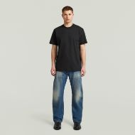 Picture of G-STAR MEN'S UNIT T-SHIRT DK BLACK 4