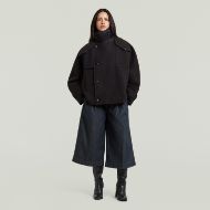 Picture of G-STAR WOMEN'S 4 POCKET CAPE JACKET DK BLACK 5