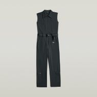 Picture of G-STAR WOMEN'S SOFT SCULPT BELTED JUMPSUIT DK LEGION BLUE 6