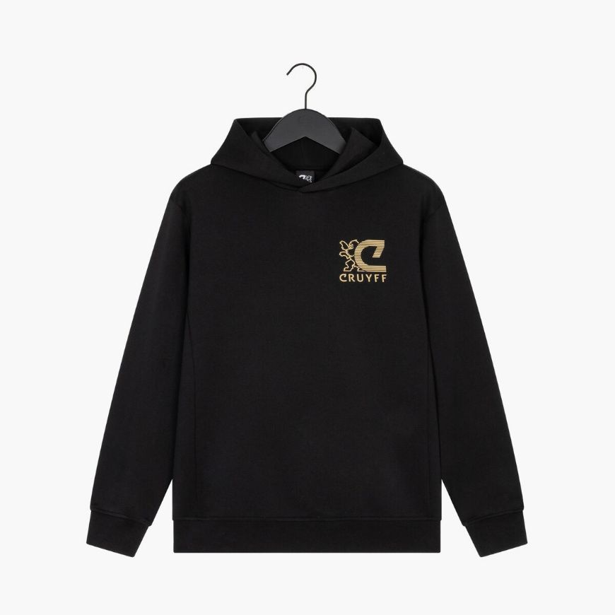 Снимка на CRUYFF МЪЖКИ СУИТШЪРТ C-LION ALPHA HOODIE BLACK/GOLD