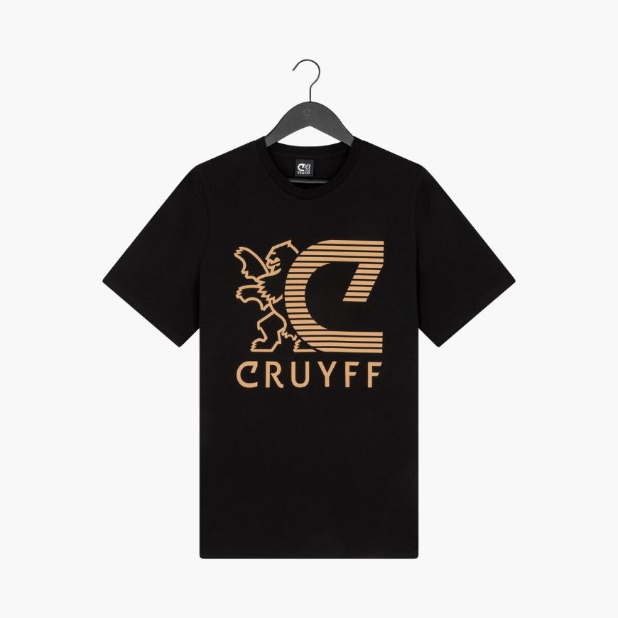 Снимка на CRUYFF МЪЖКА БЛУЗА C-LION ALPHA TEE BLACK/GOLD
