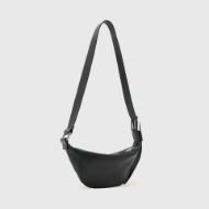 Picture of ALLSAINTS WOMEN'S LUNA CROSSBODY BAG BLACK/SILVER 2
