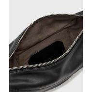 Picture of ALLSAINTS WOMEN'S LUNA CROSSBODY BAG BLACK/SILVER 5