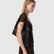 Picture of ALLSAINTS WOMEN'S EFFIE KNOT SHOULDER BAG BLACK 4