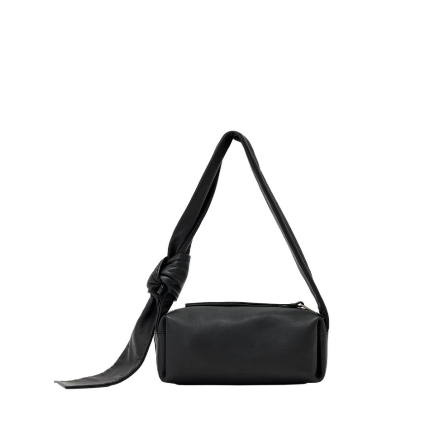 Picture of ALLSAINTS WOMEN'S EFFIE KNOT SHOULDER BAG BLACK