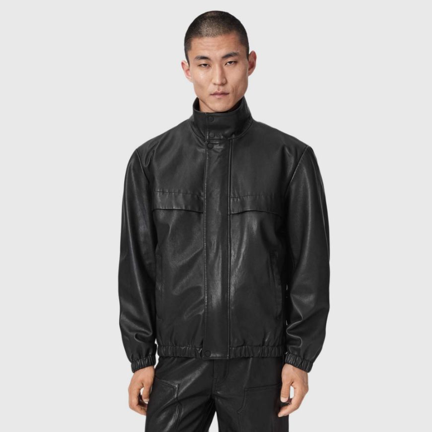 Picture of ALLSAINTS MEN'S STENTON JACKET BLACK