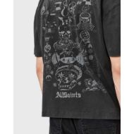 Picture of ALLSAINTS MEN'S IGNIS SHORT SLEEVE CREW WASHED BLACK 4