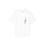 Picture of ALLSAINTS MEN'S IGNIS SHORT SLEEVE CREW CHALK WHITE 7