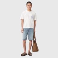 Picture of ALLSAINTS MEN'S IGNIS SHORT SLEEVE CREW CHALK WHITE 6