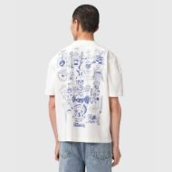Picture of ALLSAINTS MEN'S IGNIS SHORT SLEEVE CREW CHALK WHITE 2