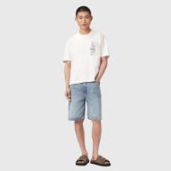 Picture of ALLSAINTS MEN'S IGNIS SHORT SLEEVE CREW CHALK WHITE 3