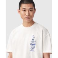 Picture of ALLSAINTS MEN'S IGNIS SHORT SLEEVE CREW CHALK WHITE 4