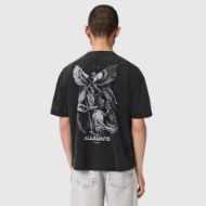 Снимка на ALLSAINTS МЪЖКА БЛУЗА SERAPH SHORT SLEEVE CREW WASHED BLACK 2