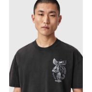 Снимка на ALLSAINTS МЪЖКА БЛУЗА SERAPH SHORT SLEEVE CREW WASHED BLACK 4