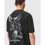 Снимка на ALLSAINTS МЪЖКА БЛУЗА SERAPH SHORT SLEEVE CREW WASHED BLACK 5