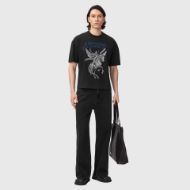 Снимка на ALLSAINTS МЪЖКА БЛУЗА VANGUARD SHORT SLEEVE CREW WASHED BLACK 5