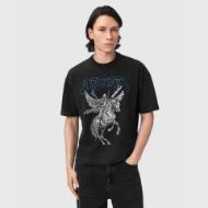Снимка на ALLSAINTS МЪЖКА БЛУЗА VANGUARD SHORT SLEEVE CREW WASHED BLACK 1