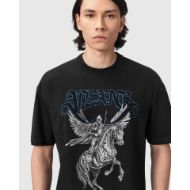 Снимка на ALLSAINTS МЪЖКА БЛУЗА VANGUARD SHORT SLEEVE CREW WASHED BLACK 4