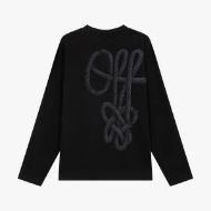 Picture of OTP MEN'S ROPE FLOW LONG SLEEVED TEE BLACK 1
