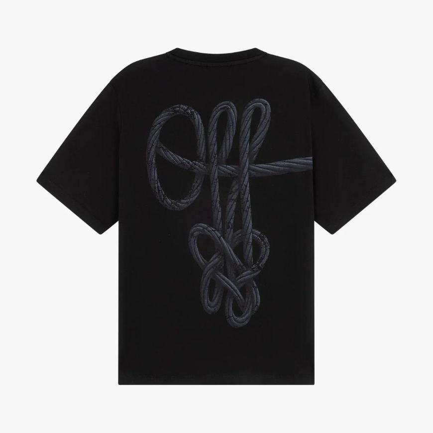 Picture of OTP MEN'S ROPE FLOW REGULAR TEE BLACK
